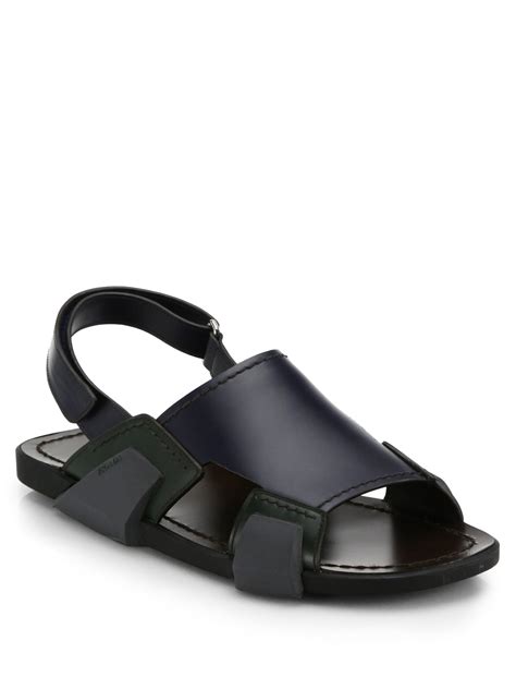 men prada sandal|Prada men's moccasins.